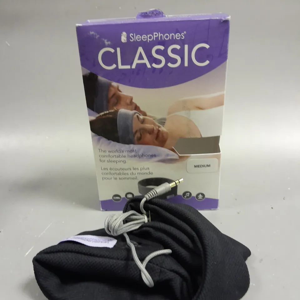 BOXED SLEEP-PHONE CLASSIC WIRED SLEEPING HEADPHONES - M