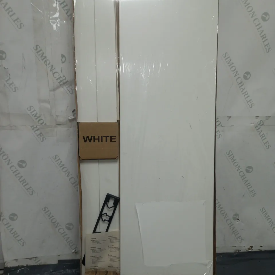 BOXED TV TABLE, WHITE90X26X45 CM