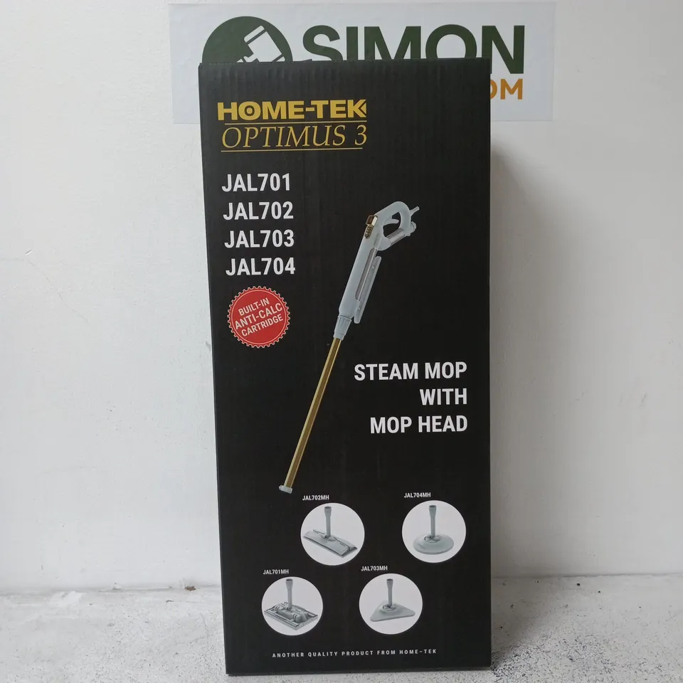 HOME-TEK OPTIMUS 3 STEAM MOP WITH HEAD