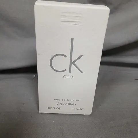BOXED CALVIN KLEIN CK ONE EAU DE TOILETTE 100ML 