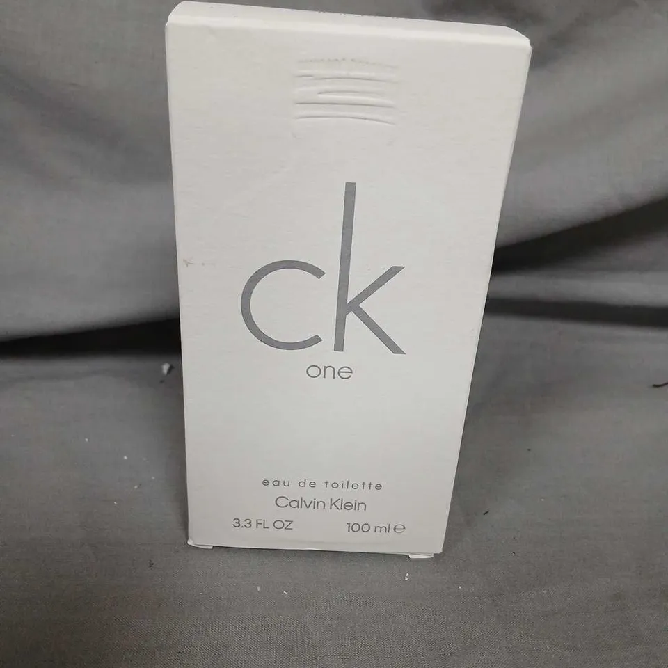 BOXED CALVIN KLEIN CK ONE EAU DE TOILETTE 100ML