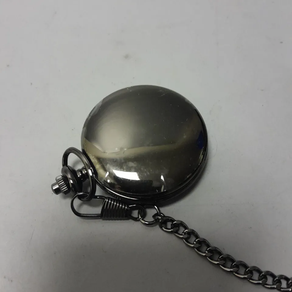 MENS EDISON POCKET WATCH WITH CHAIN – BRAND NEW IN BOX