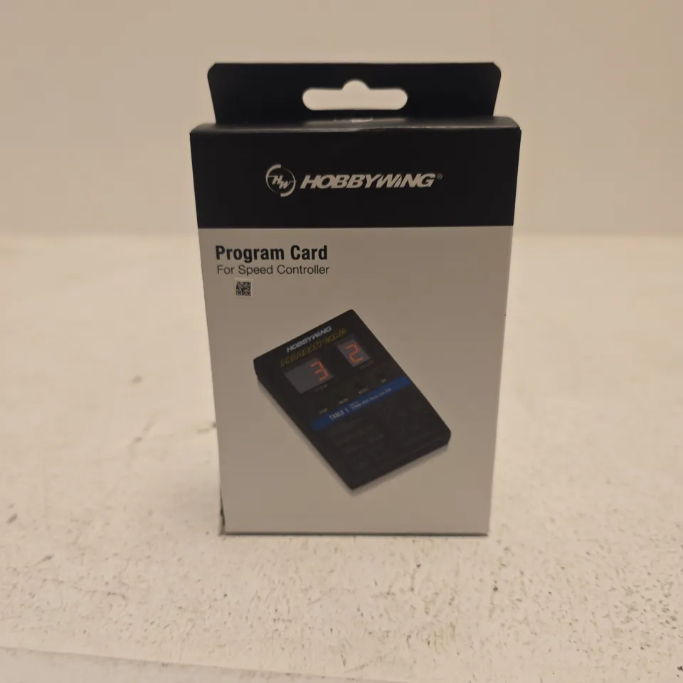 HOBBYWING PROGRAM CARD FOR SPEED CONTROLLER – RC HOBBY ACCESSORY (BOXED)