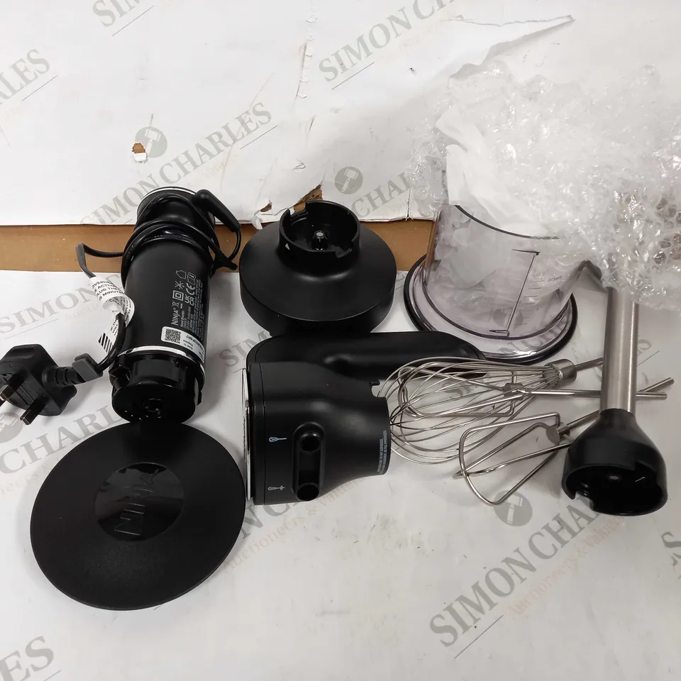 NINJA FOODI 3-IN-1 HAND BLENDER, MIXER & CHOPPER CI100UK