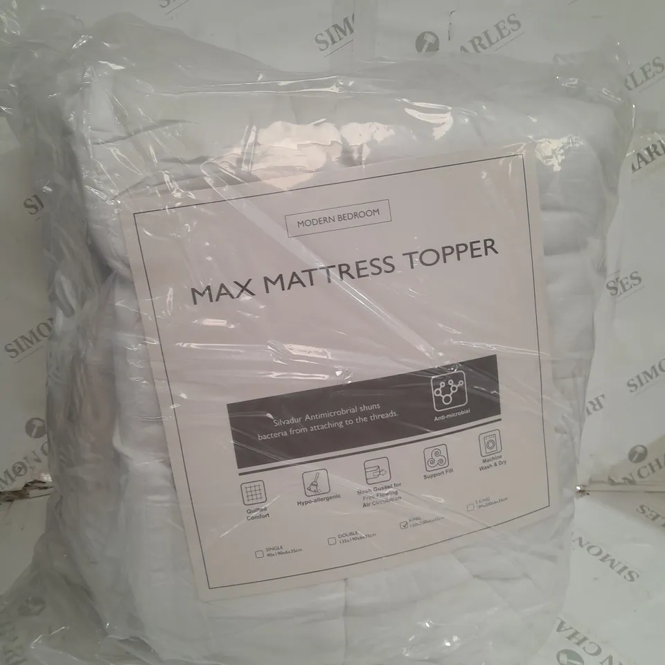 MAX MATRESS TOPPER 