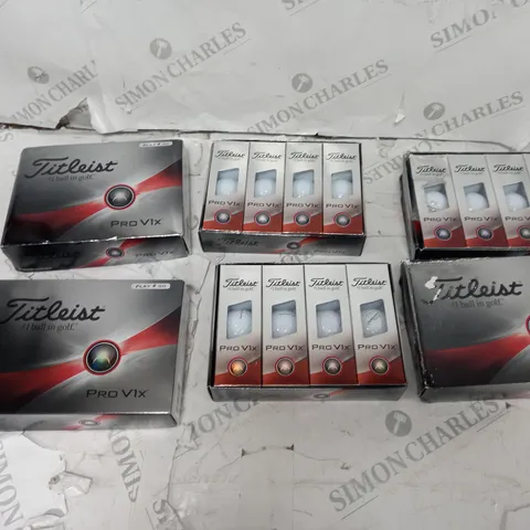 JITLEIST #1 BALL IN GOLD 3 BOXES OF 4 BALLS