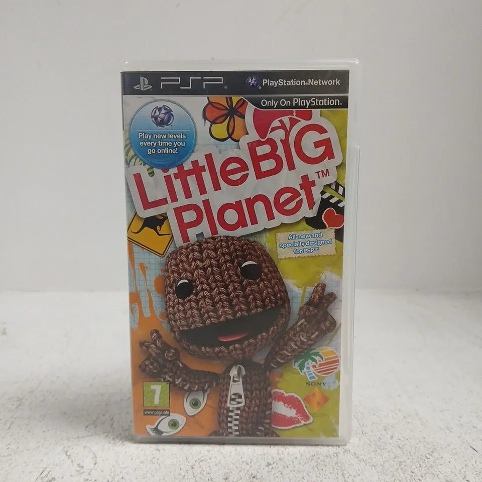 LITTLEBIGPLANET – PLAYSTATION PORTABLE (PSP) VIDEO GAME (BOXED)