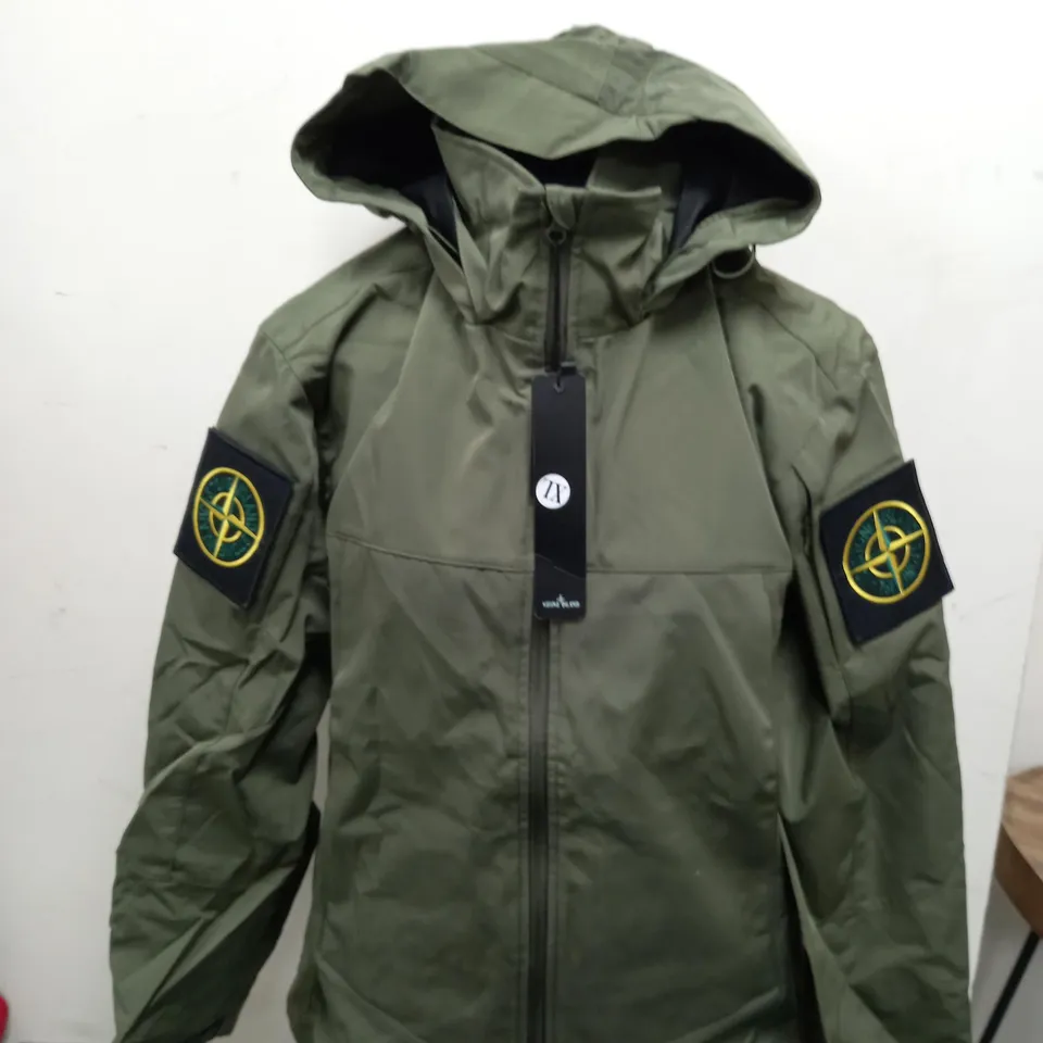 STONE ISLAND PARKA JACKET SIZE M 