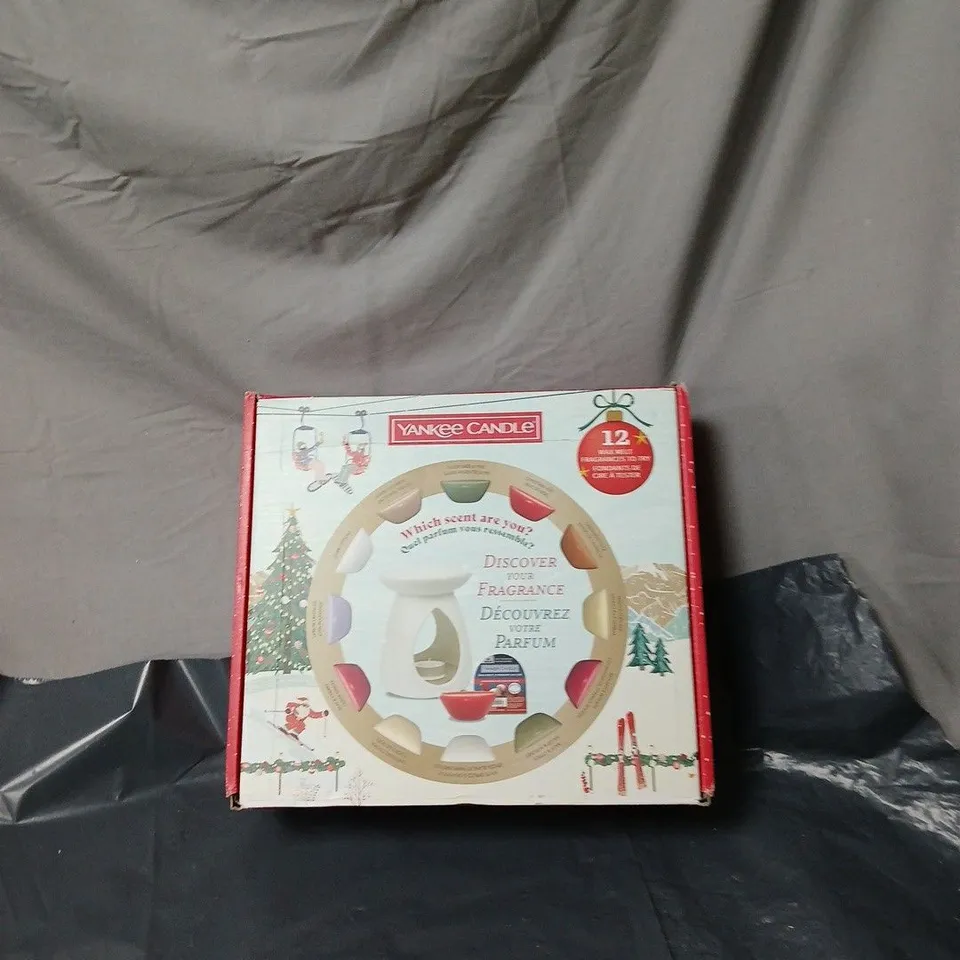 YANKEE CANDLE 12 FRAGRANCES SCENT WHEEL – BOXED GIFT SET