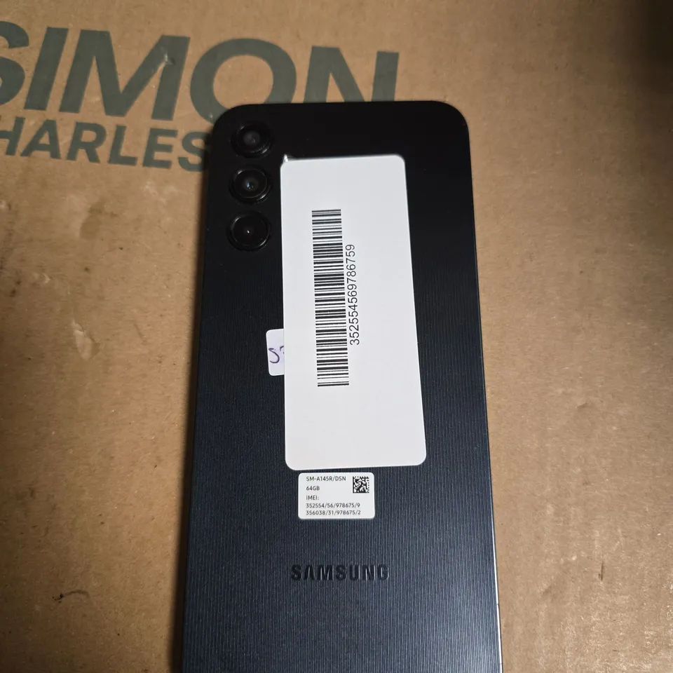 SAMSUNG GALAXY A41 SMARTPHONE – BLACK (SM-A415F) – TRIPLE CAMERA