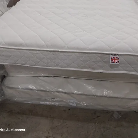 THREE ASSORTED UNBAGGED MATTRESSES