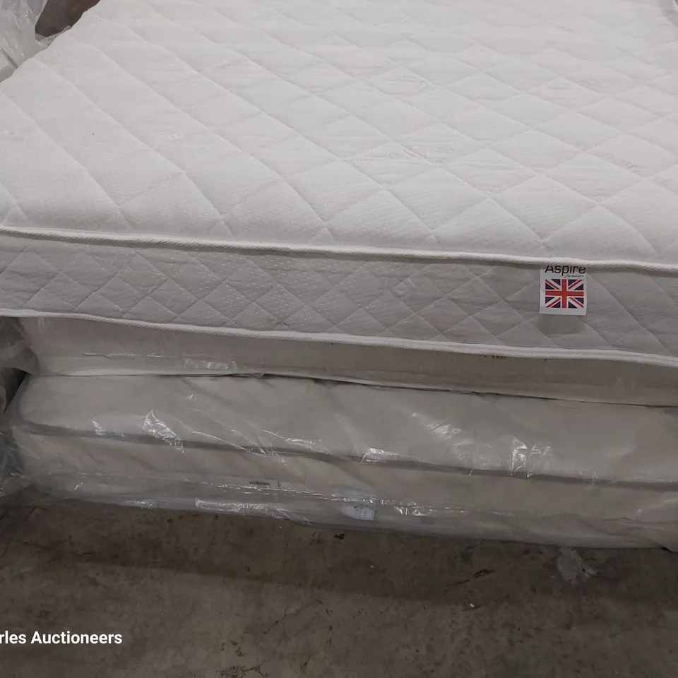 THREE ASSORTED UNBAGGED MATTRESSES 