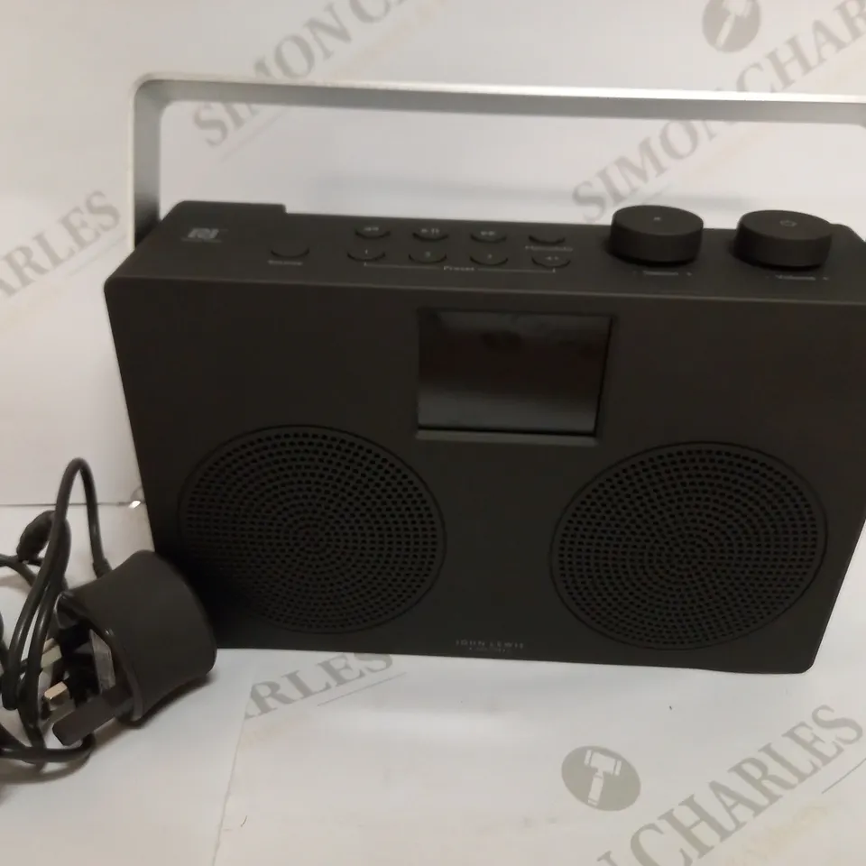 JOHN LEWIS ANYDAY DUO DAB/FM DIGITAL RADIO