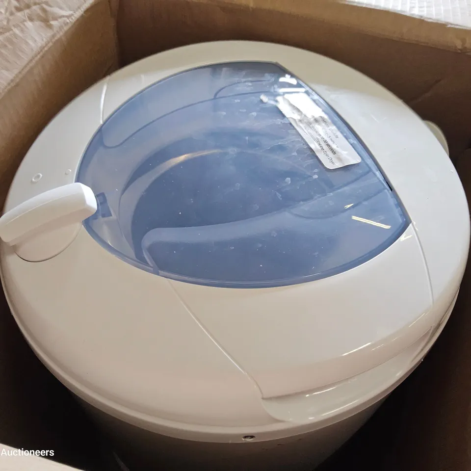 BOXED ENGLISH ELECTRIC SPIN DRYER Model 28009EEWP WHITE