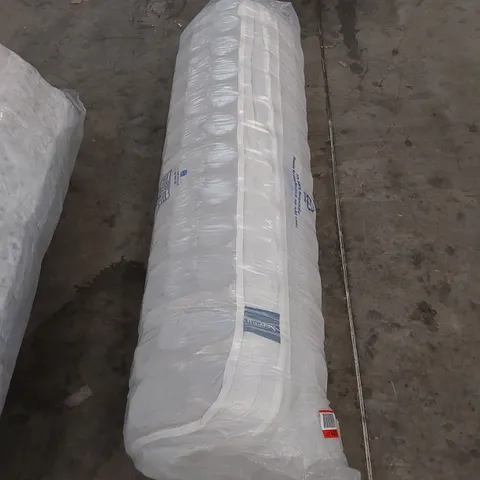 QUALITY BAGGED AND ROLLED AKAMU SERENITY BOX-TOP COMFORT COIL 4'6" DOUBLE MATTRESS