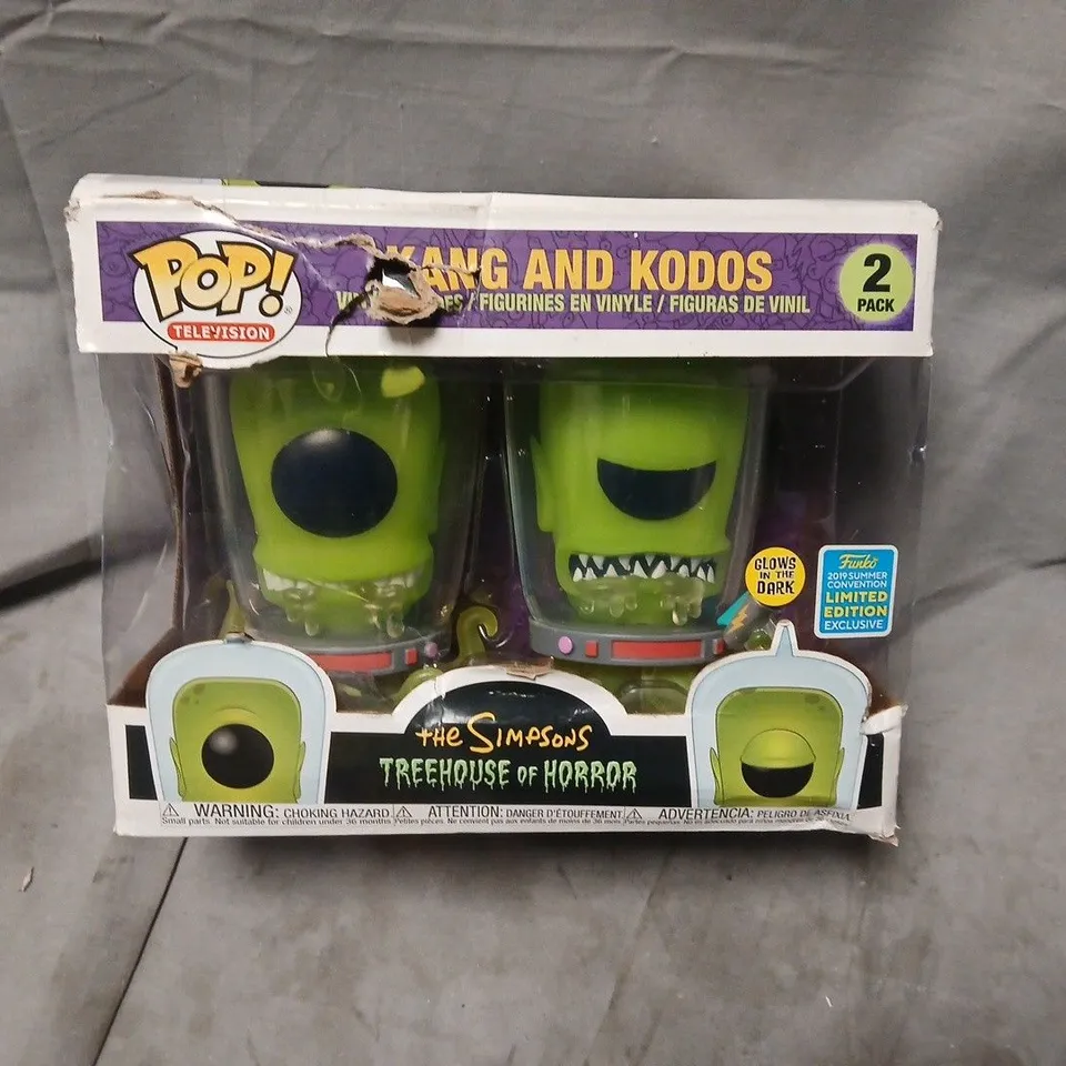 FUNKO POP! TELEVISION KANG & KODOS – TREEHOUSE OF HORROR 2-PACK (BOXED)