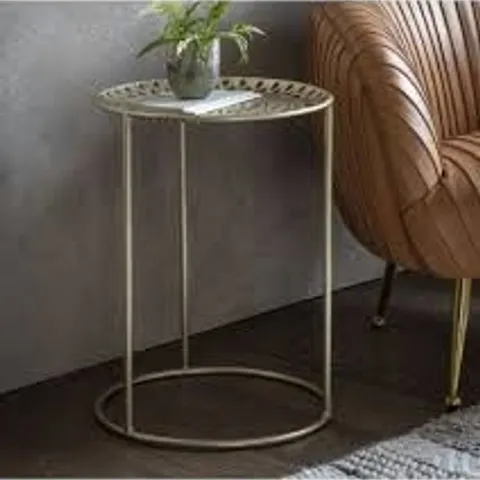 BOXED GALLERY DIRECT MARCONI SIDE TABLE 
