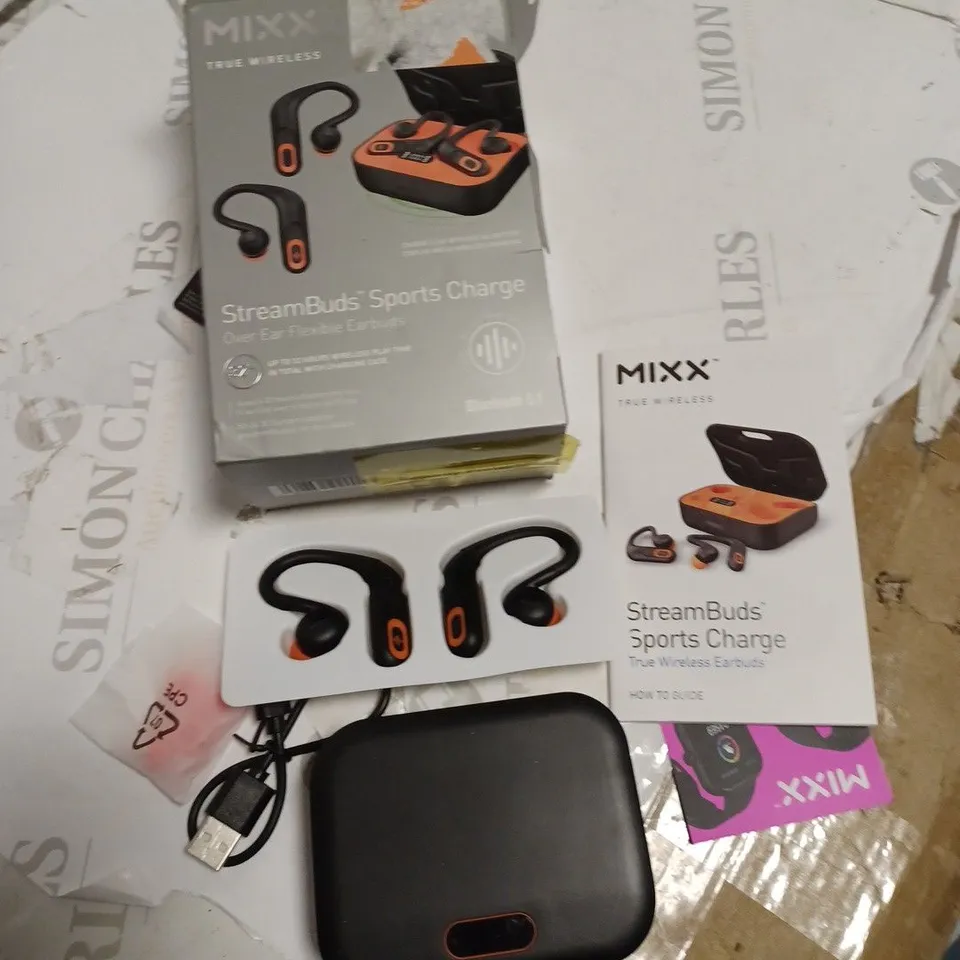 MIXX TRUE WIRELESS STREAMBUDS SPORTS CHANGE