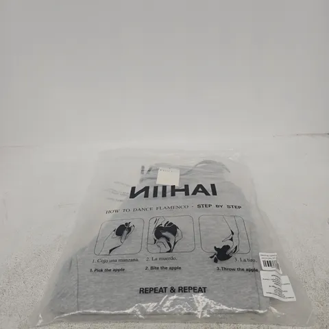 NII HAI SWEATS CAPRI IN GREY MARL XS
