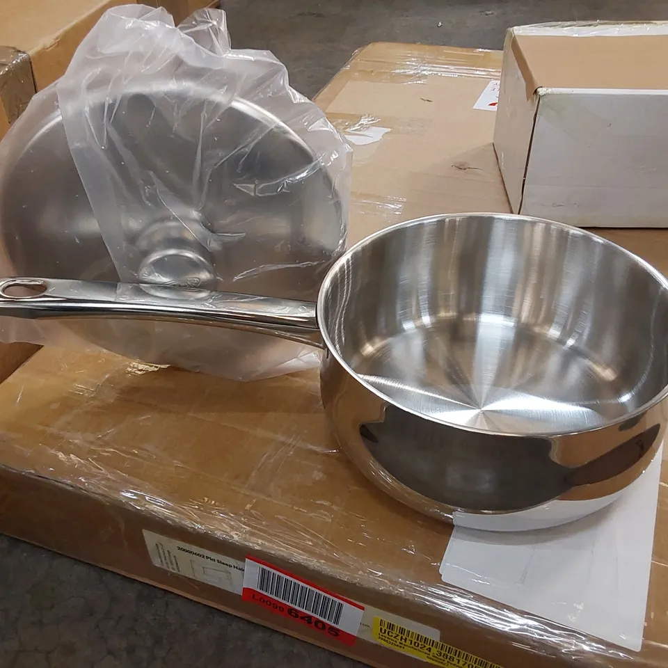 BOXED STELLAR  1000 STAINLESS STEEL SAUCEPAN