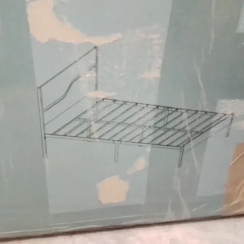 BOXED METAL BED FRAME SIZE UNSPECIFIED - 1OF1