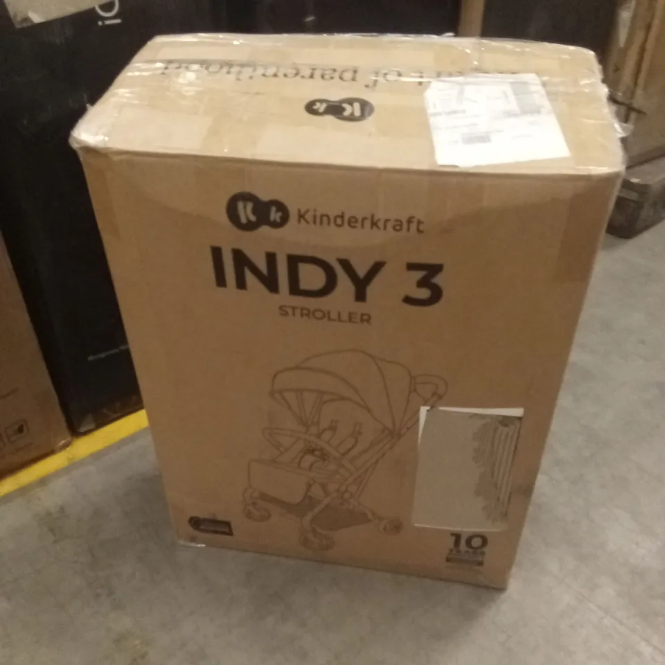 BOXED KINDERKRAFT INDY 3 STROLLER (1 BOX)