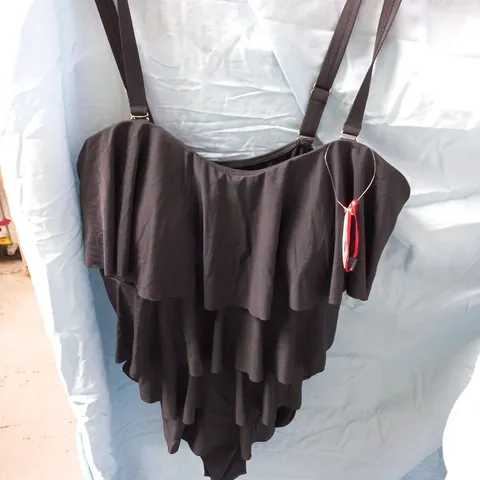 MAGISCULPT SHAPEWEAR – BLACK FIRM-CONTROL BODYSUIT, UK 22 (EU50 US18) – TAG ATTACHED