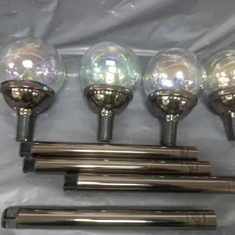 SMART SOLAR FIREFLY OPAL STAKE LIGHT, 4PK