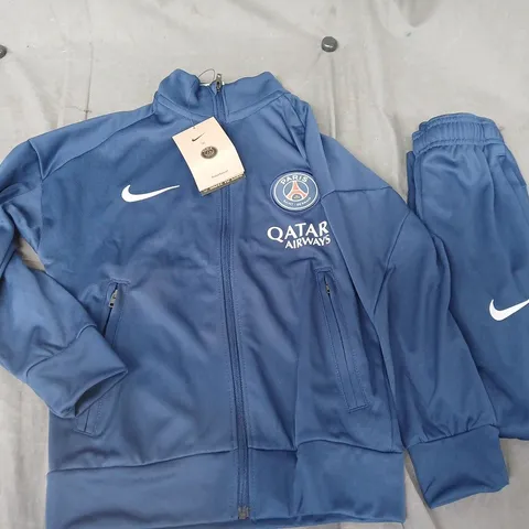 NIKE PSG KIDS TRACKSUIT IN BLUE - XS