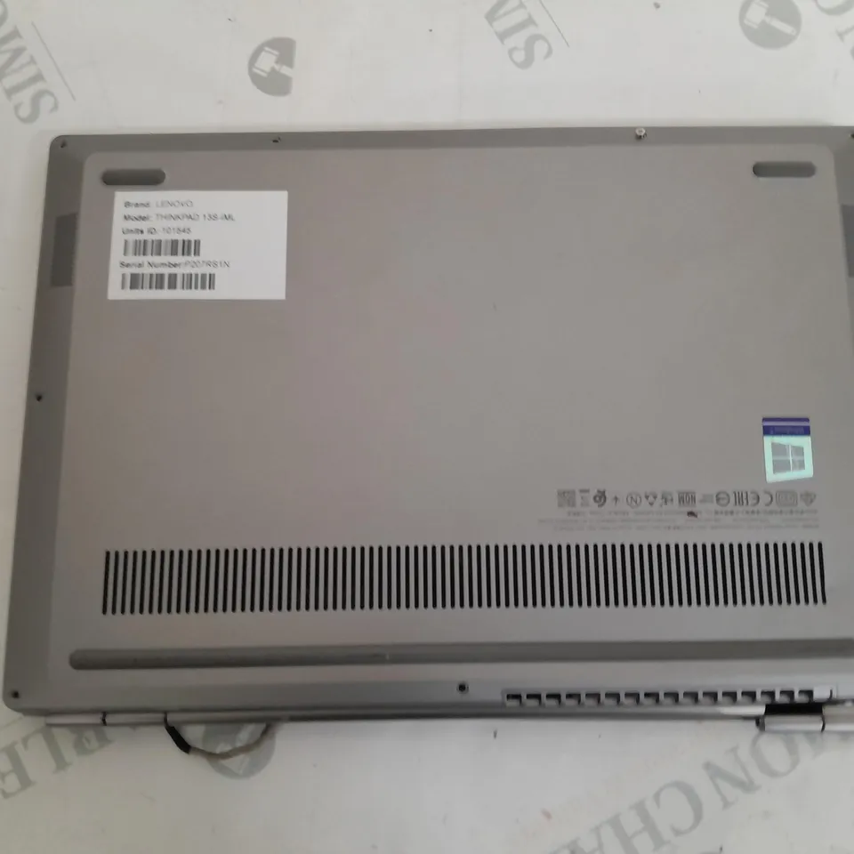 LENOVO THINKBOOK 13S-IML LAPTOP - TYPE 20RR