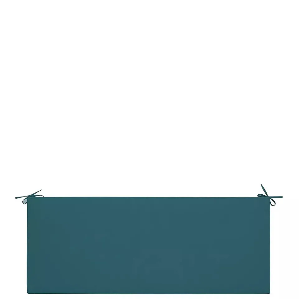 BOXED BENCH CUSHION IN BLUE 45X50X113CM - COLLECTION ONLY