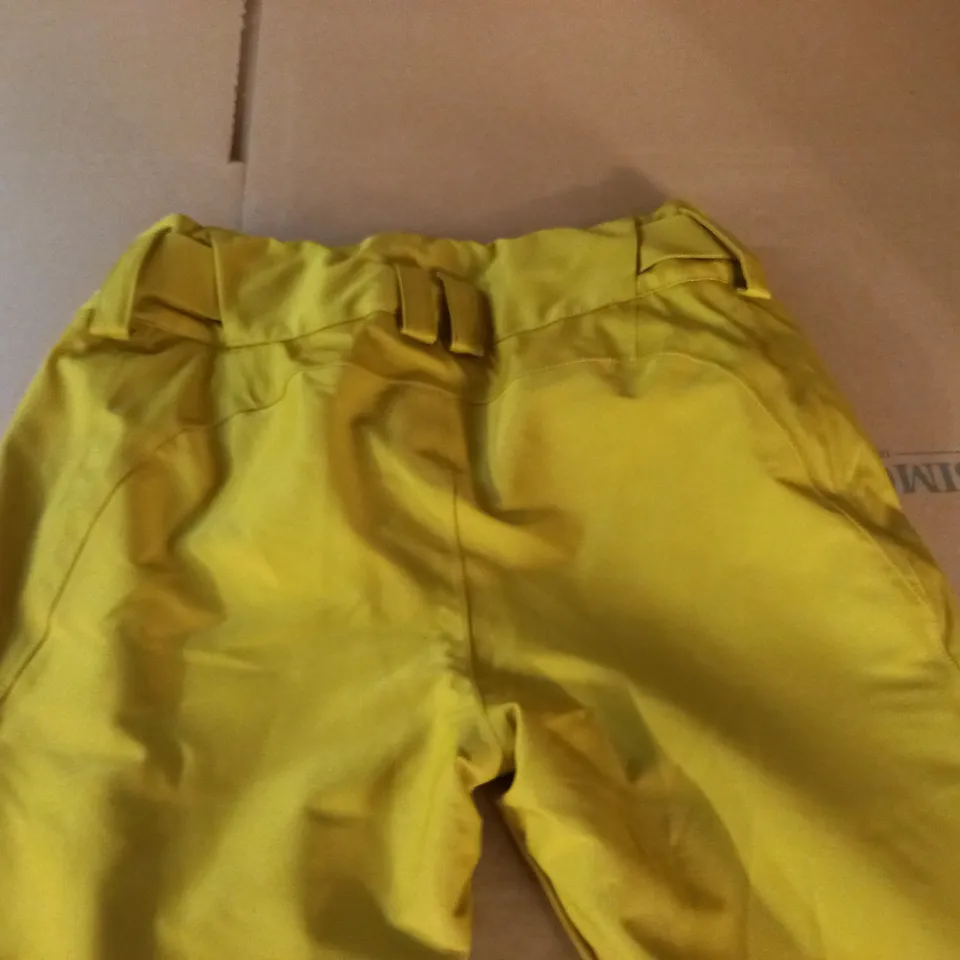 NORTH FACE WOMENS COLD WEATHER TROUSERS IN MUSTARD - M