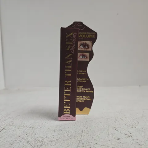TOO FACED BETTER THAN SEX CHOCOLATE MASCARA – 8 ML