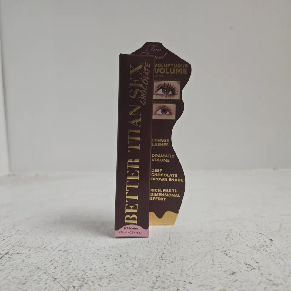 TOO FACED BETTER THAN SEX CHOCOLATE MASCARA – 8 ML