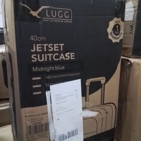 BOXED LUGG 40CM JETSET SUITCASE MIDNIGHT BLUE 