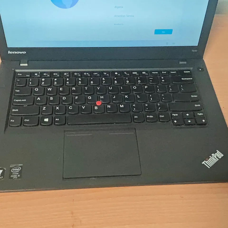 UNBOXED LENOVO THINKPAD T440 INTEL I-5 LAPTOP IN BLACK