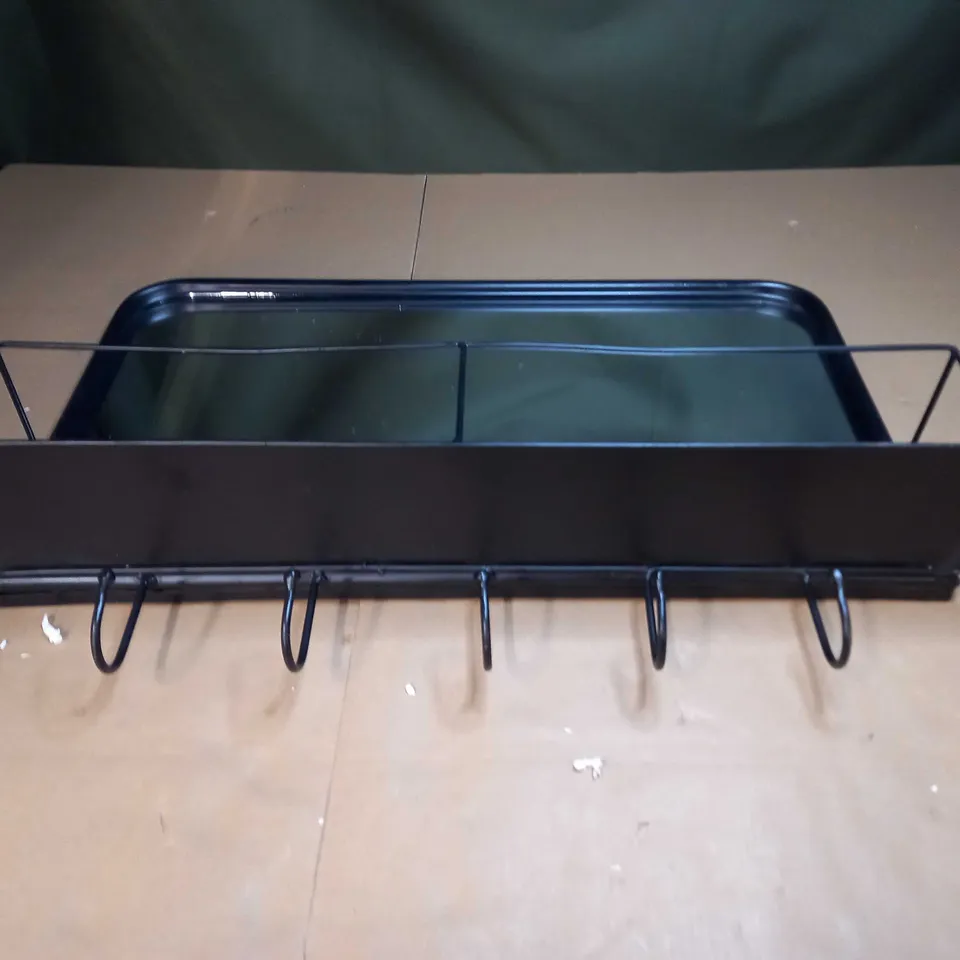 WALL DISPLAY WITH HOOKS