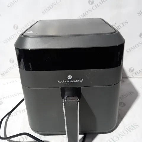 BOXED COOK'S ESSENTIALS 5.8L AIR FRYER, SLATE GREY