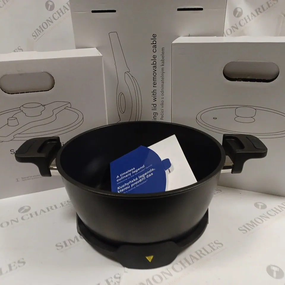 REMOSHKA MULTICOOKER WITH 3 LIDS