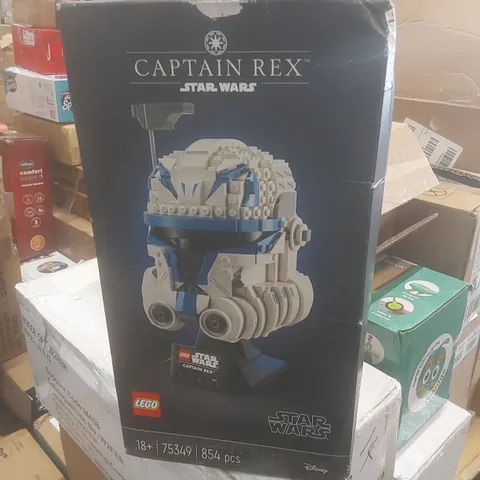 BOXED LEGO STAR WARS CAPTAIN REX HELMET 75349