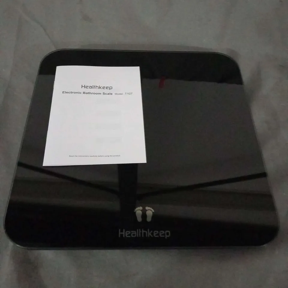 APPROXIMATELY 16 HEALTHKEEP ELECTRONIC BATHROOM SCALE MODEL T107