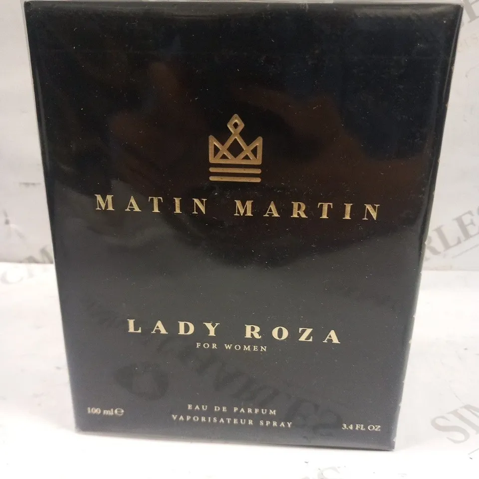 BOXED AND SEALED MATIN MARTIN LADY ROZA FOR WOMEN EAU DE PARFUM 100ML