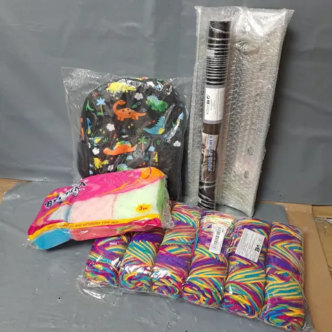 APPROXIMATELY 30 ASSORTED HOUSEHOLD ITEMS TO INCLUDE KIDS BACKPACK, STRONG, FLOOR STICKER, ETC - COLLECTION ONLY