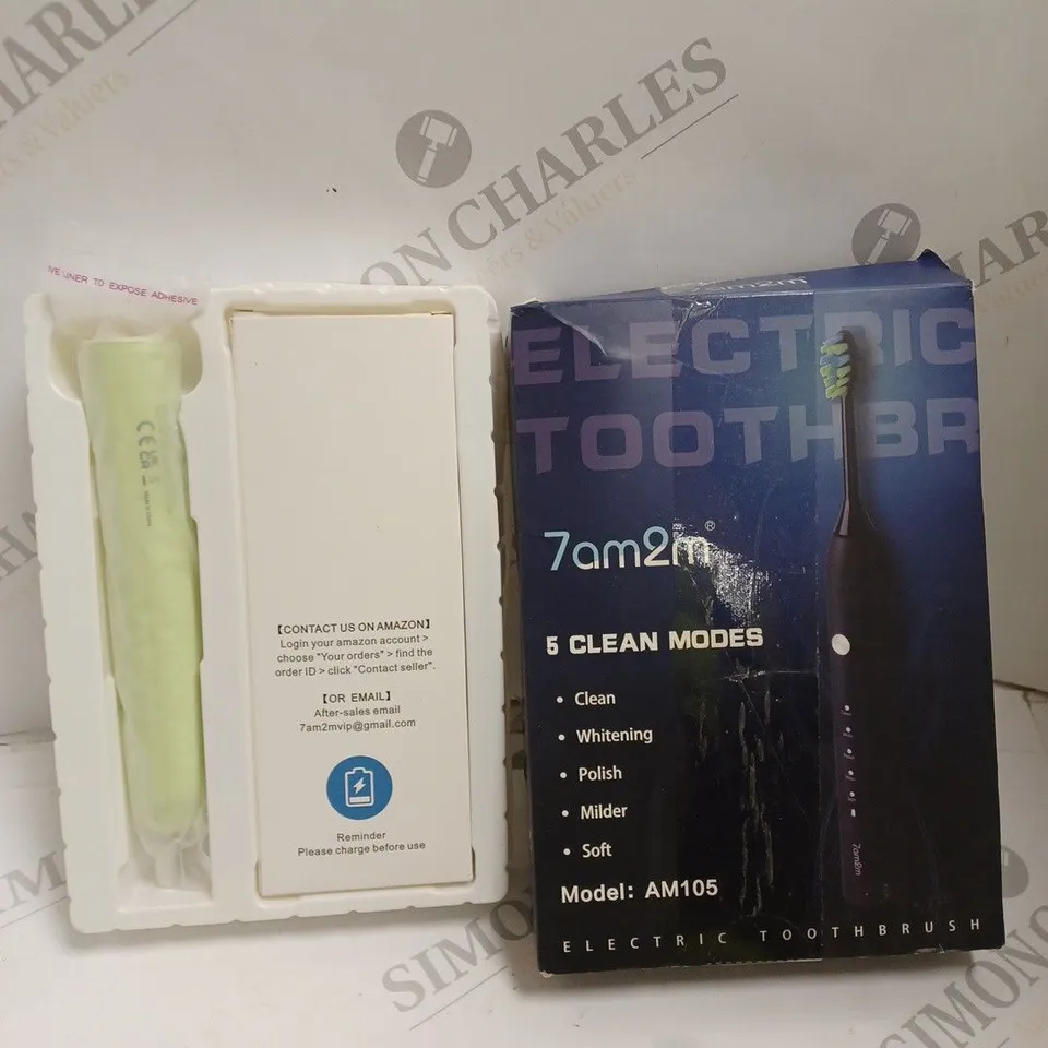 BOXED 7AM2M ELECTRIC TOOTHBRUSH AM105 MODEL