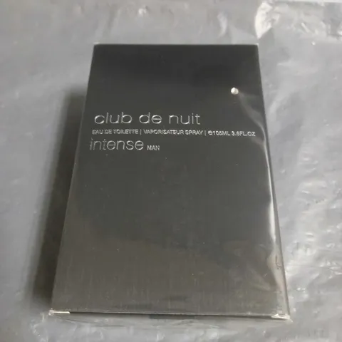 BOXED AND SEALED CLUB DE NUIT EAU DE TOILETTE INTENSE MAN 105ML