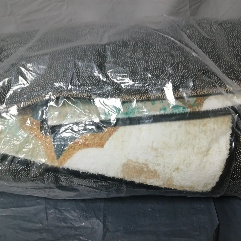 MULTI COLORED DESIGN RUG - SIZE 160CM X 230CM 