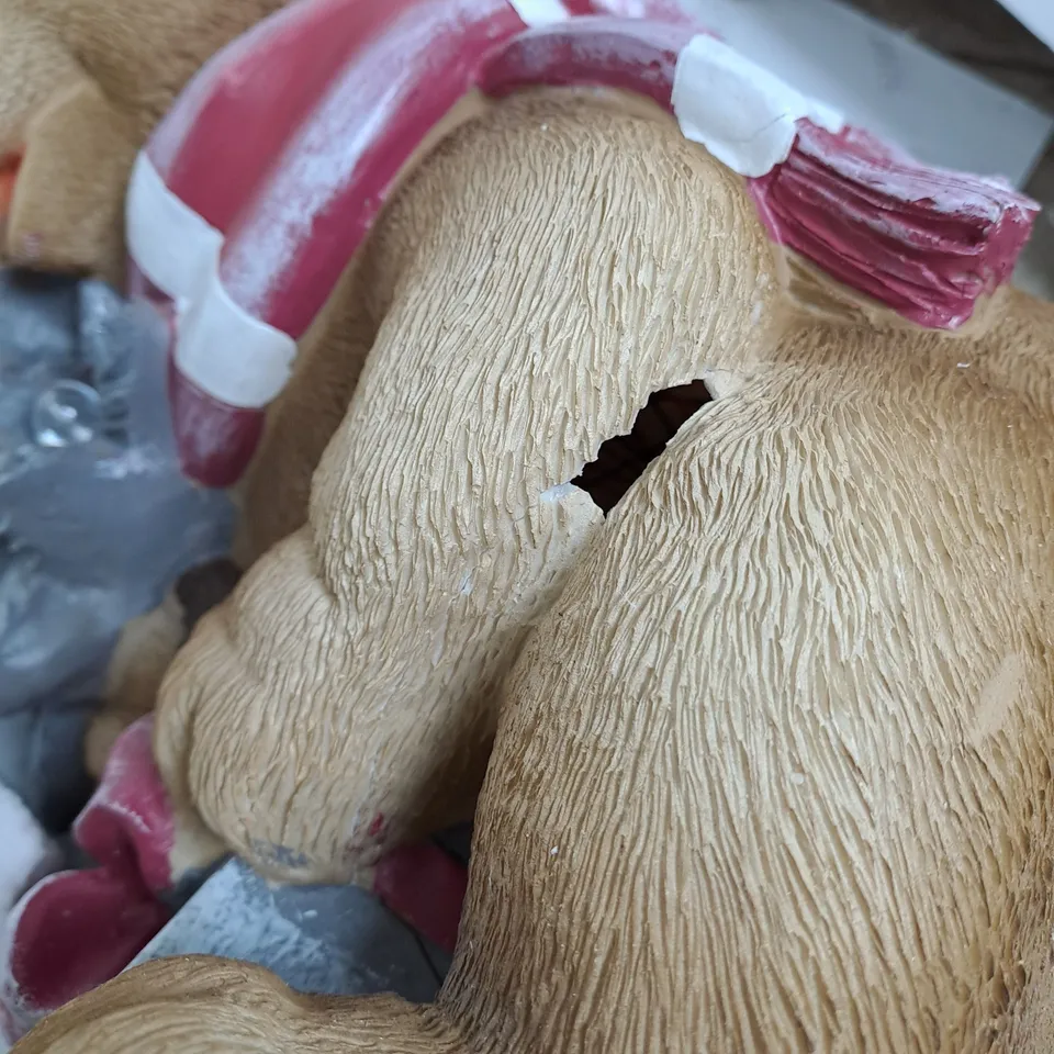 SANTA EXPRESS PRE-LIT INDOOR /OUTDOOR CHRISTMAS BEAR