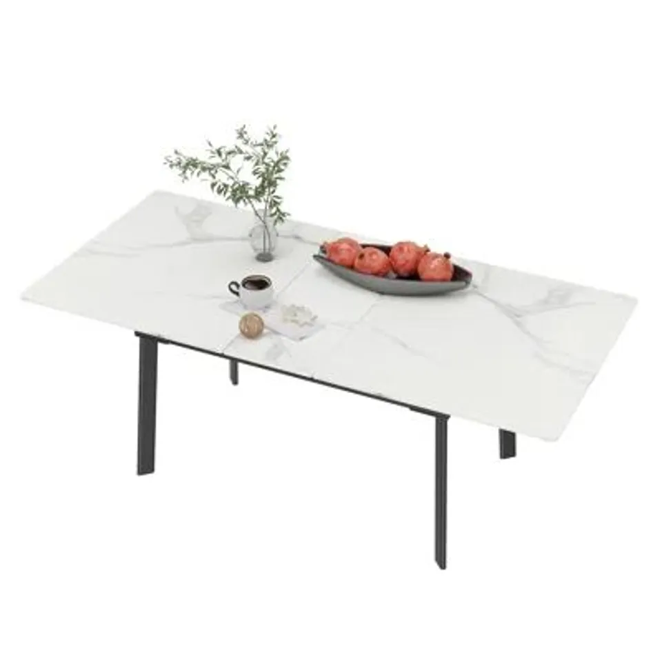 BOXED MATTEAR RECTANGULAR DINING TABLE (2 BOXES)