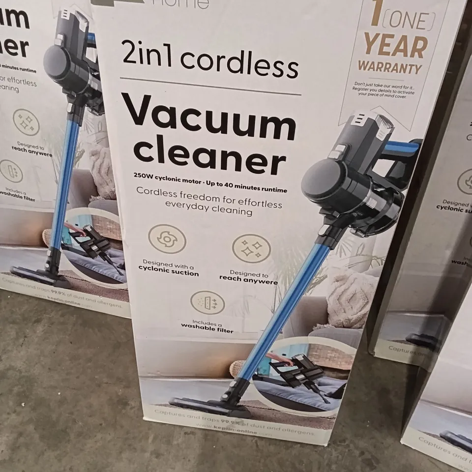 BOXED KEPLIN 2IN1 CORDLESS VACUUM CLEANER 