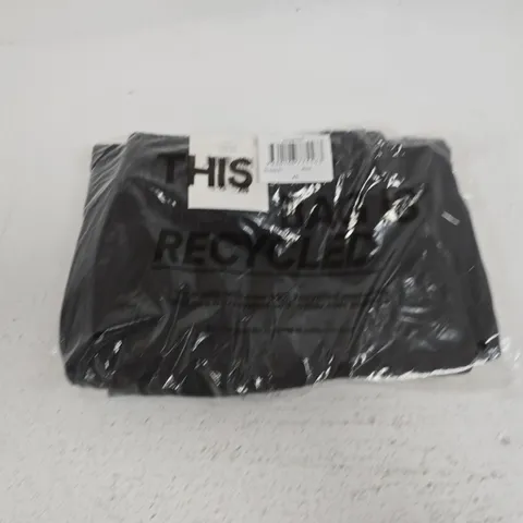 10 BAGGED CASUAL PANTS IN BLACK